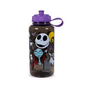 Disney Nightmare Before Christmas Water Bottle Jack Sally Oogie Boogie 34oz